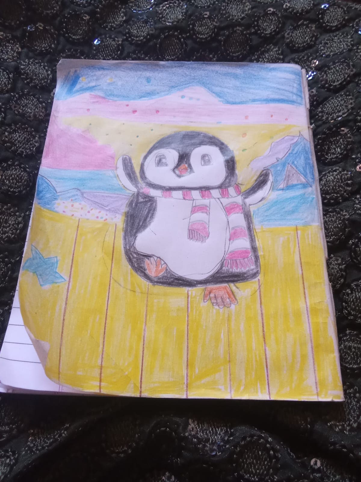 The Penguin Drawing 1